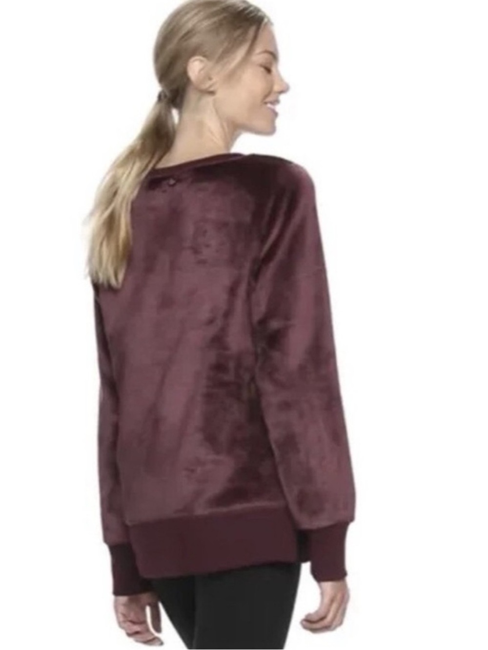 Gaiam Lux Faux-Fur Pullover - Picture 2 of 4